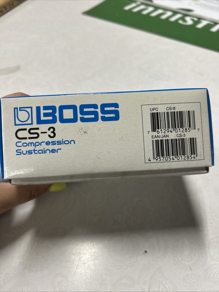Boss CS-3 Compression Sustainer Pedal, New!