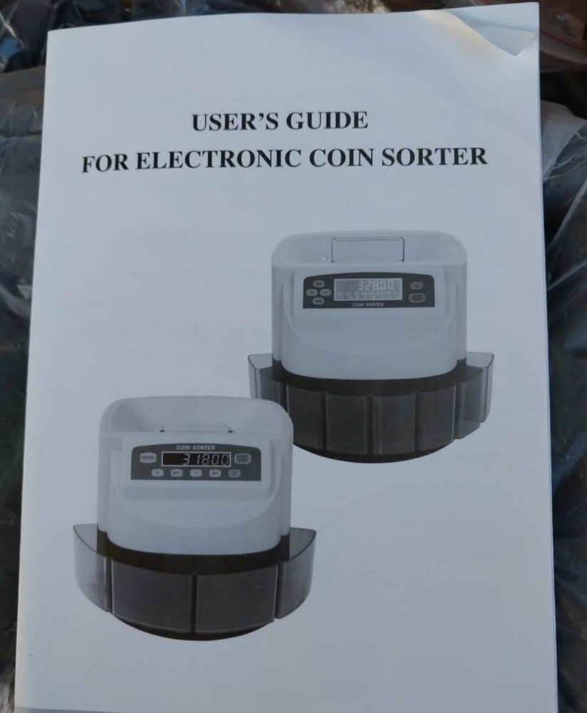 Durable Coin Counter with Batch Modes – Efficient Sorting for Every Denomination