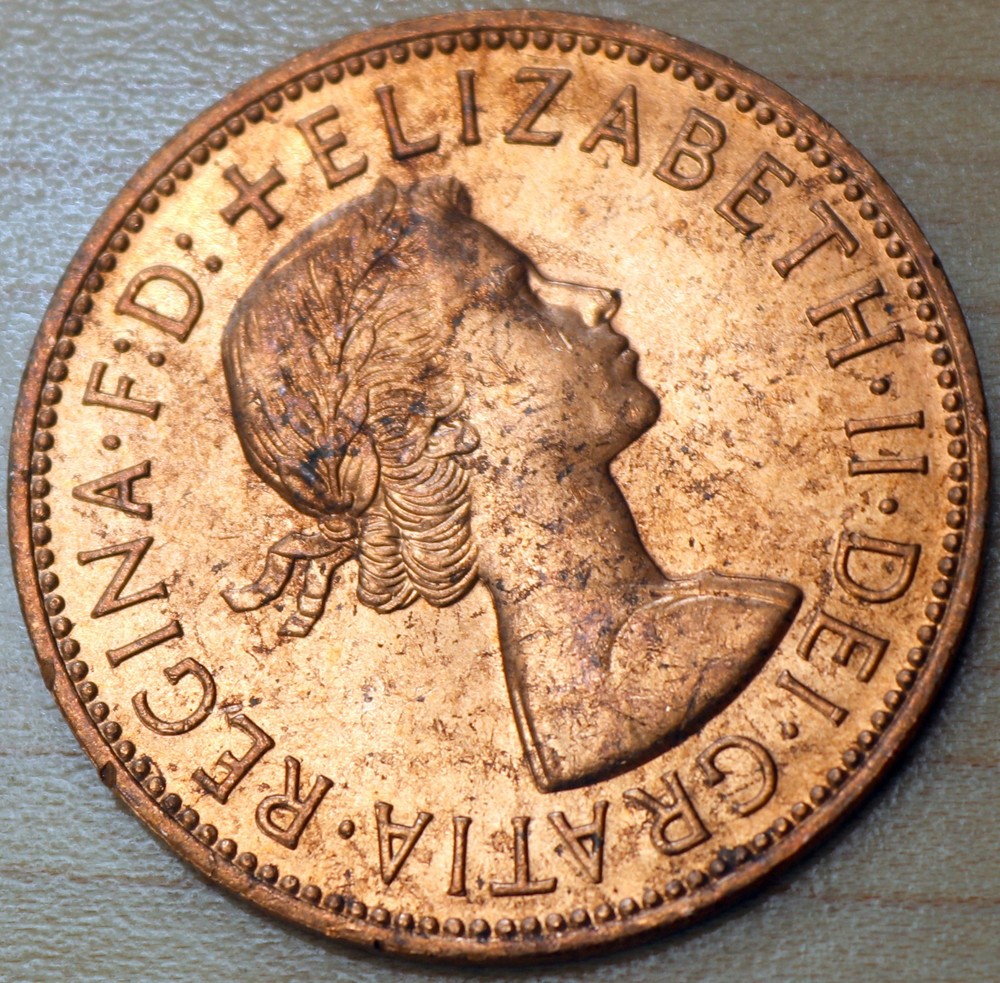 1967 Great Britain 1 Penny Unc.