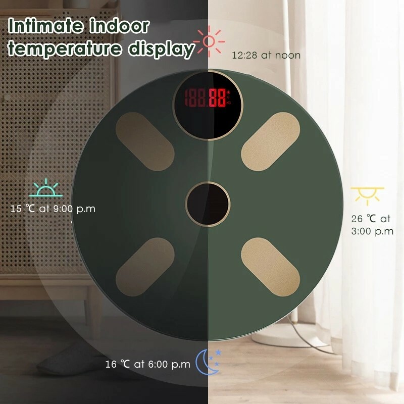 Bathroom Scale Advanced Smart Bluetooth Digital Scale HQ 180 kg max