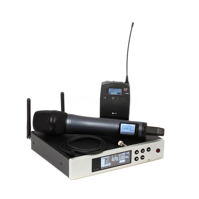 Professional UHF Wireless Microphone System with Receiver E835 Microphone