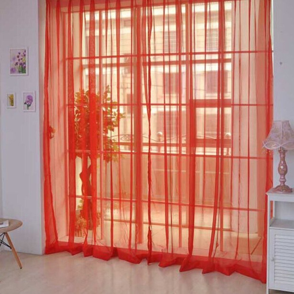 Make a Statement with a Vibrant Tulle Panel Perfect for Modern Interior Design