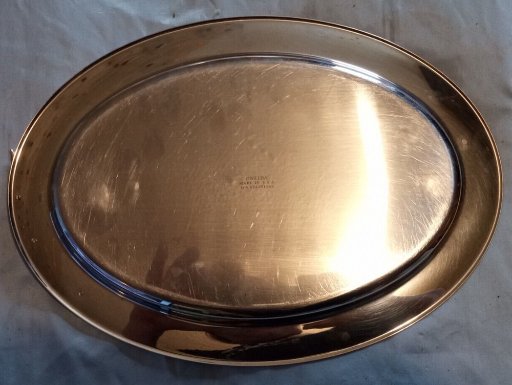 Silverplate Oval Serving Platter