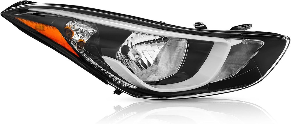 2014-2016 Elantra Driver Side Headlight Halogen–Compatible Replacement