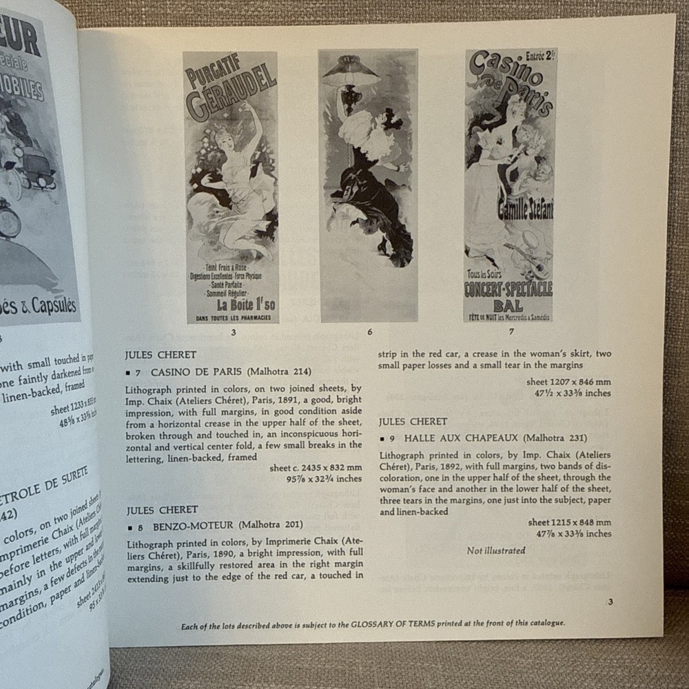 Sotheby's Fine Poster- March 13, 1982