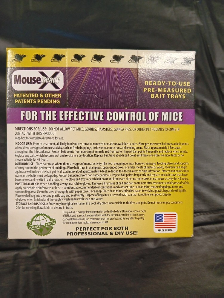 MouseX For Mice/Rats Killer 2 pk