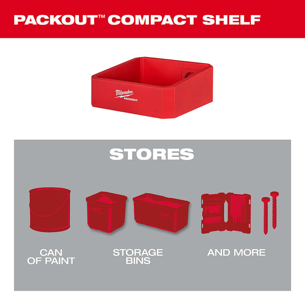 Milwaukee 48-22-8347 PACKOUT Reinforced Compact Shelf