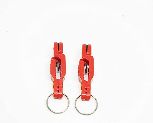 Pro Snap Weights for trolling - Red Clip Red- 25 Clips per pack