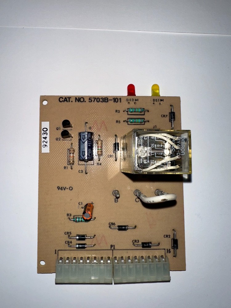 PRE-OWNED: Edwards Panel Module Board - Cat. No. 5703B-101