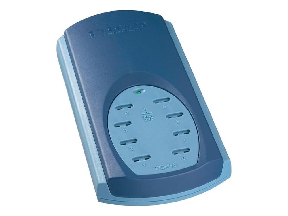 Pico TC-08 - USB Thermocouple Data Logger with PicoLog Data Logging Software