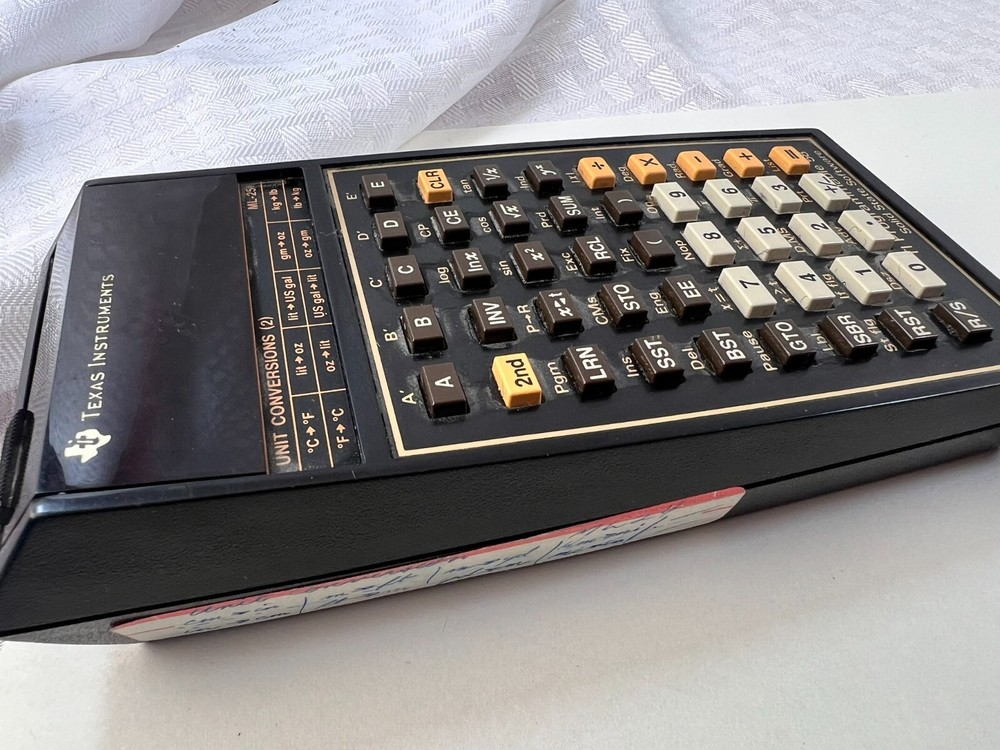 Texas Instruments Programmable 58 Calculator Master Library & Marine Navigation