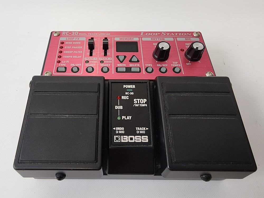 Boss RC-30 Loop Station Looper Sampler Effects Pedal
