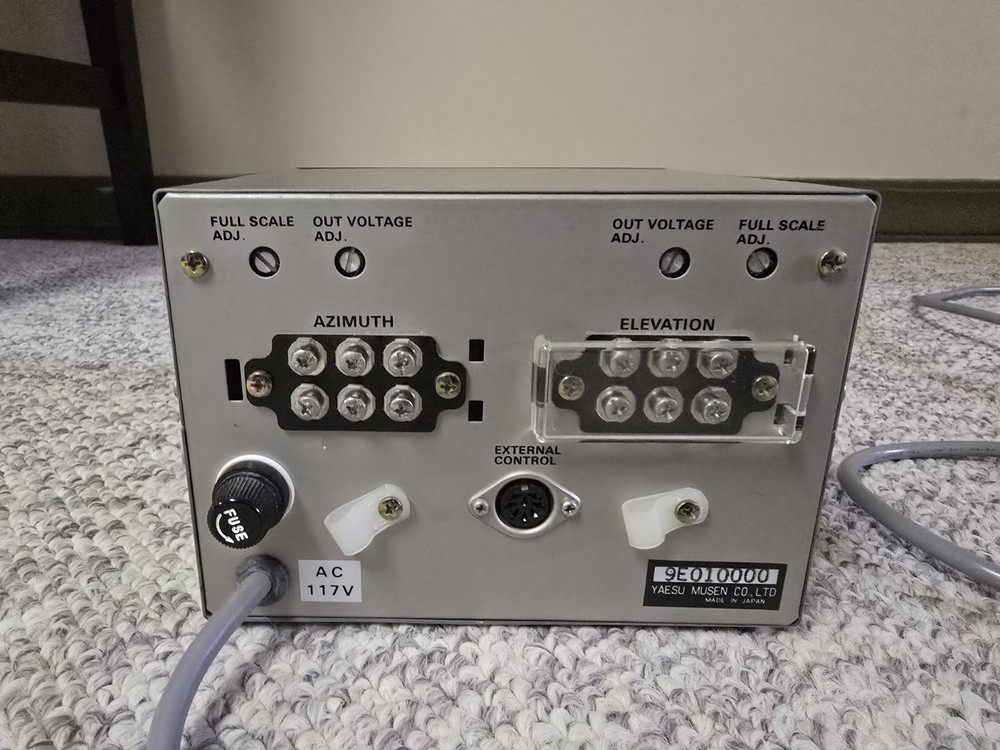 Yaesu Elevation-Azimuth Dual Antenna Controller G-5400B Used