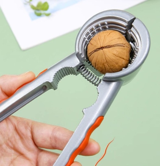 1PC non-slip strong walnut cracker plier nut sheller tool for hazelnuts walnuts
