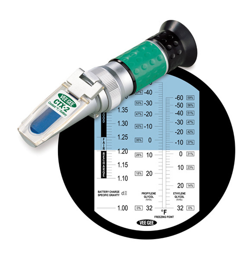 REFRACTOMETER CTX-2  BATTERY ACID / COOLANT