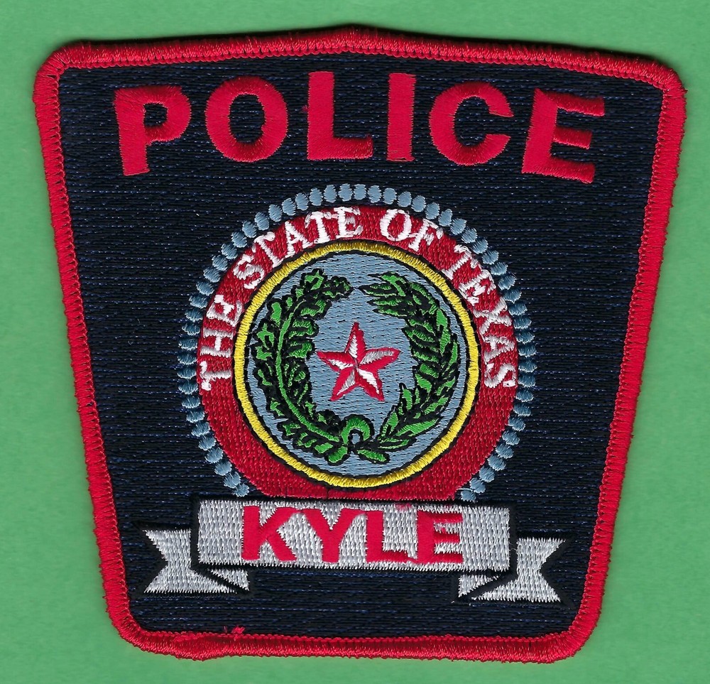KYLE TEXAS POLICE SHOULDER PATCH