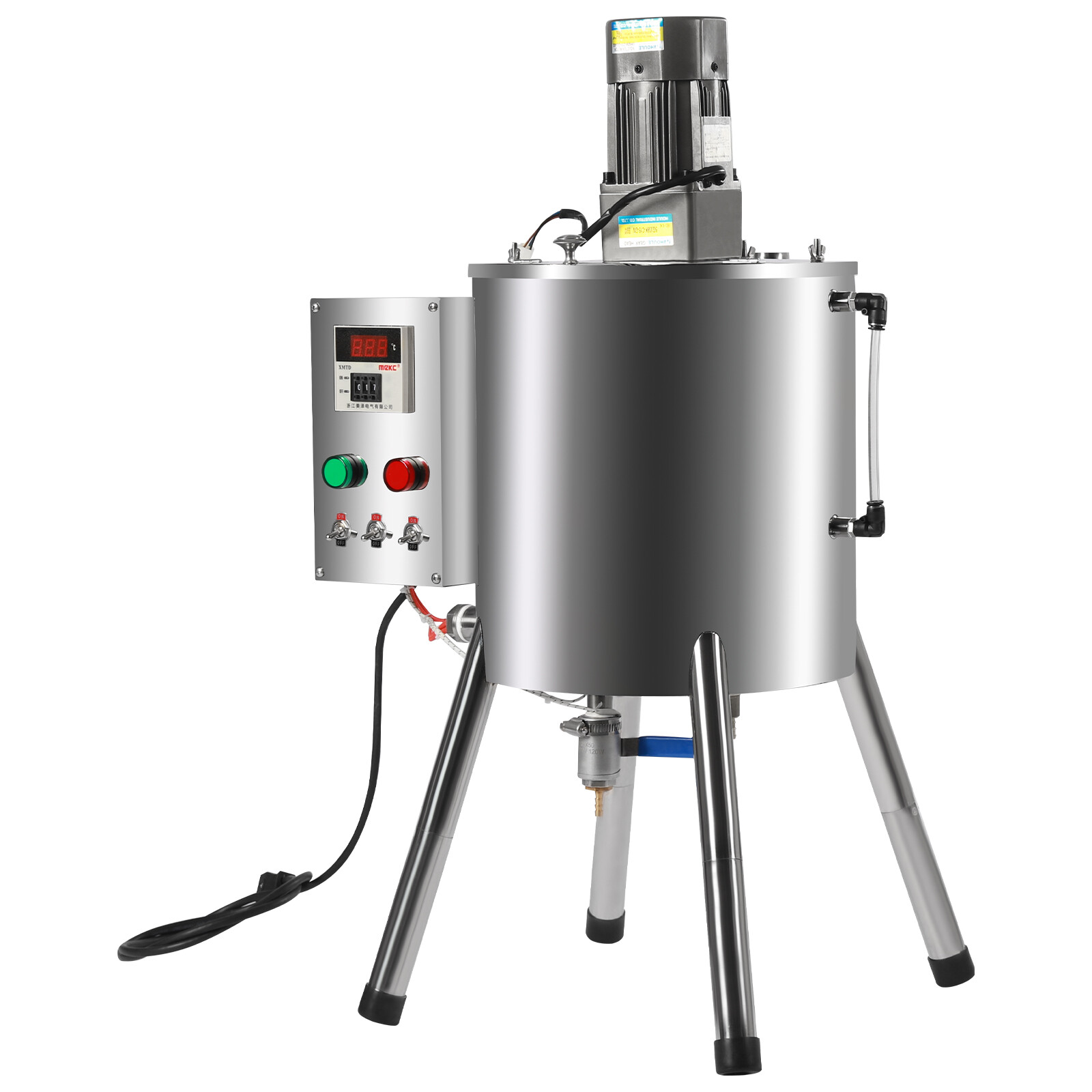YK-15L Heating Mixing Filling Machine Stirring Tank Liquid Paste Lipstick Filler