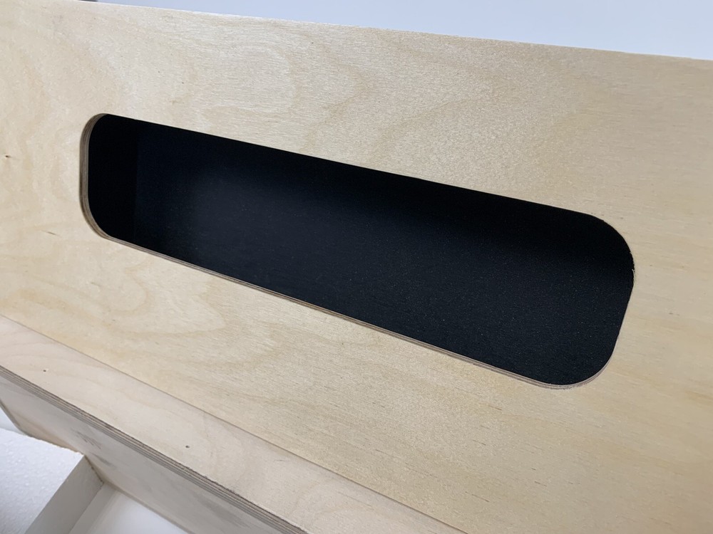 Sprinter Van slider door cubby storage set shelf