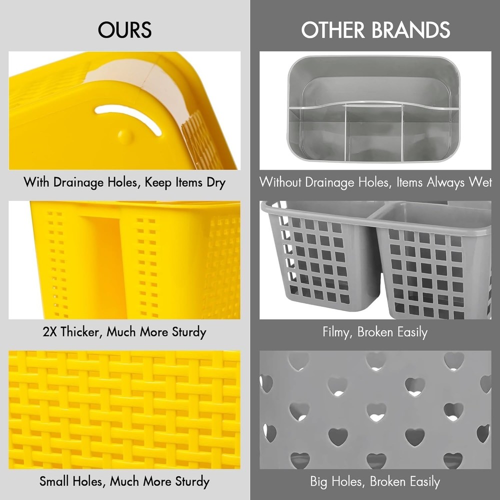 Versatile Shower Caddy with Handle - Perfect for Bath and Beyond Essentials