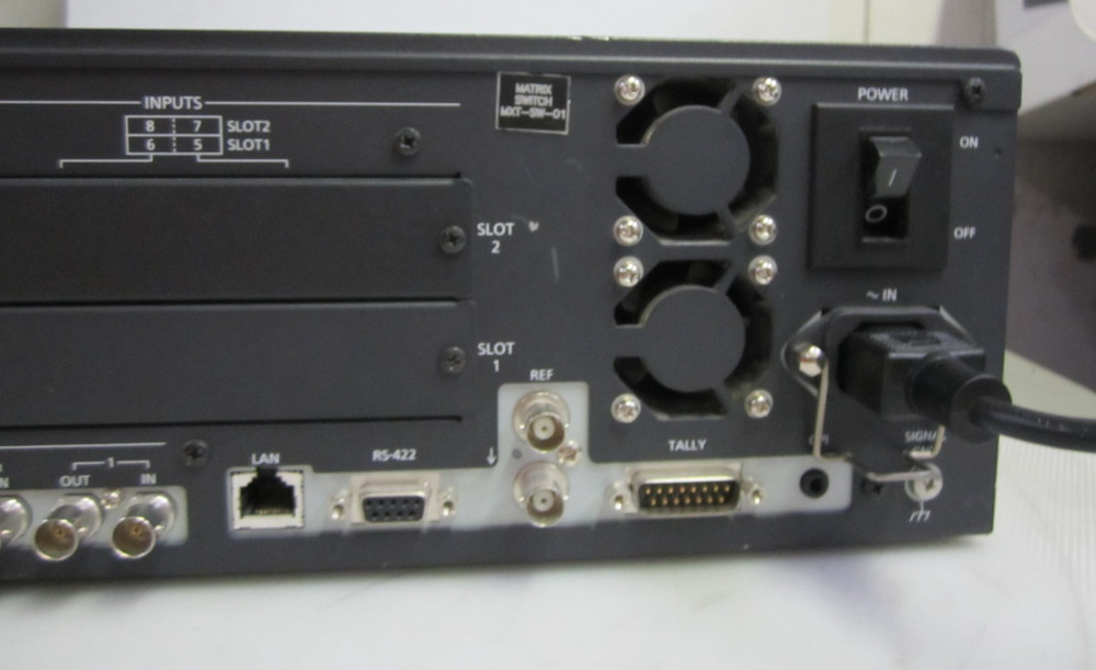 Panasonic AV-HS400A Multi-Format Live Video Switcher AV-HS400AN READ DESCRIPTION