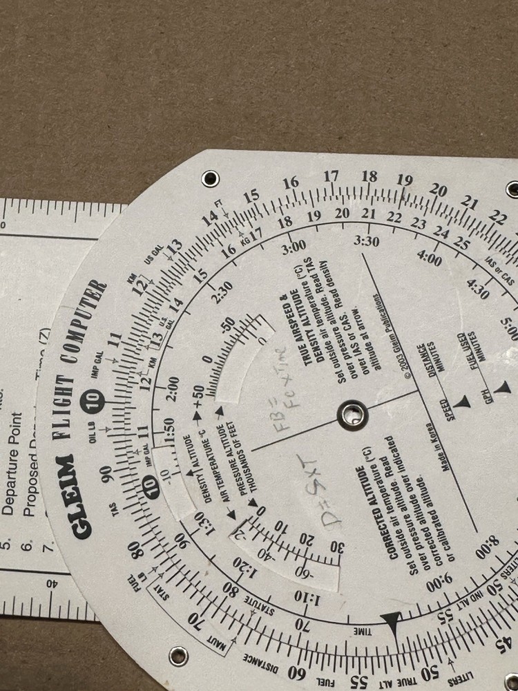 Gleim Flight Plan Sequence - Flight Computer. 2007 Gleim Publications.
