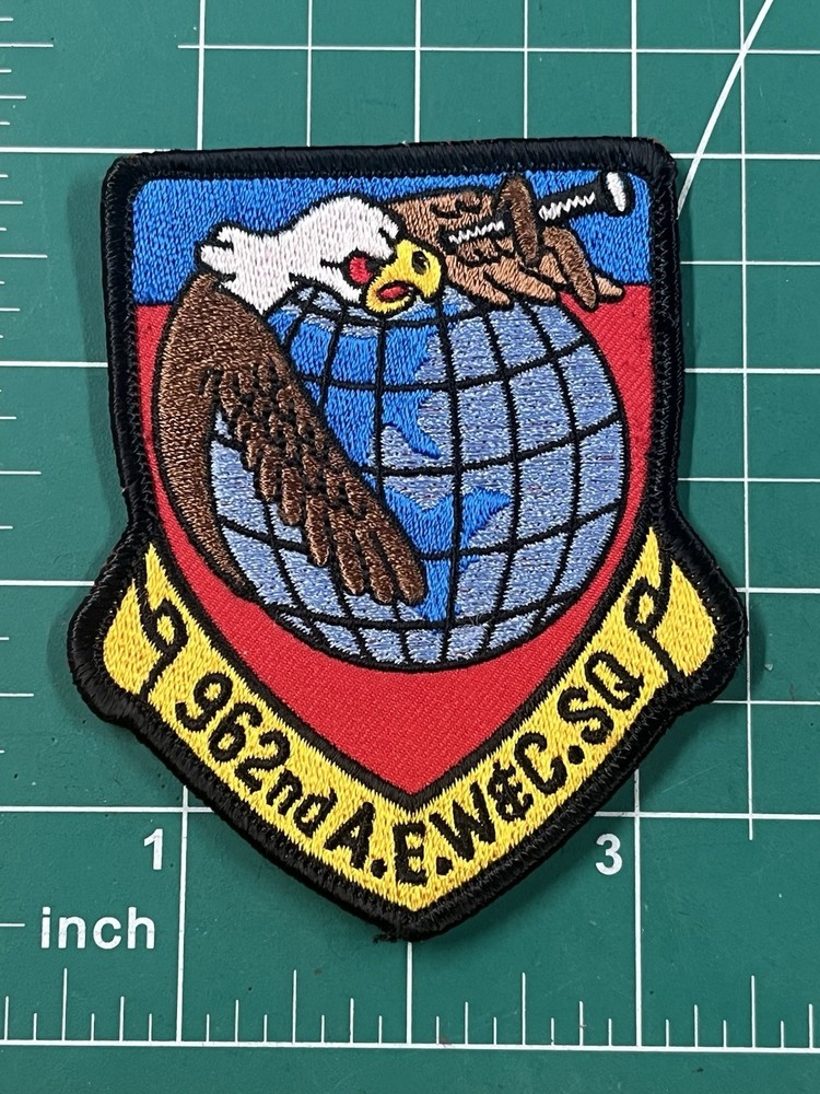 USAF US Air Force 962nd Airborne Air Control Squadron Patch