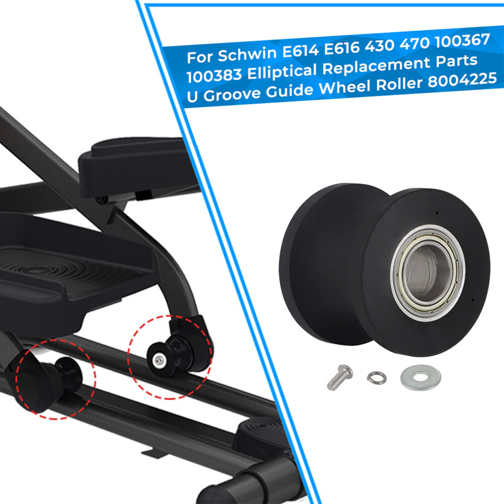 Elliptical U Groove Guide Wheel Roller For Schwinn Nautilus E430 E470 E614 E616