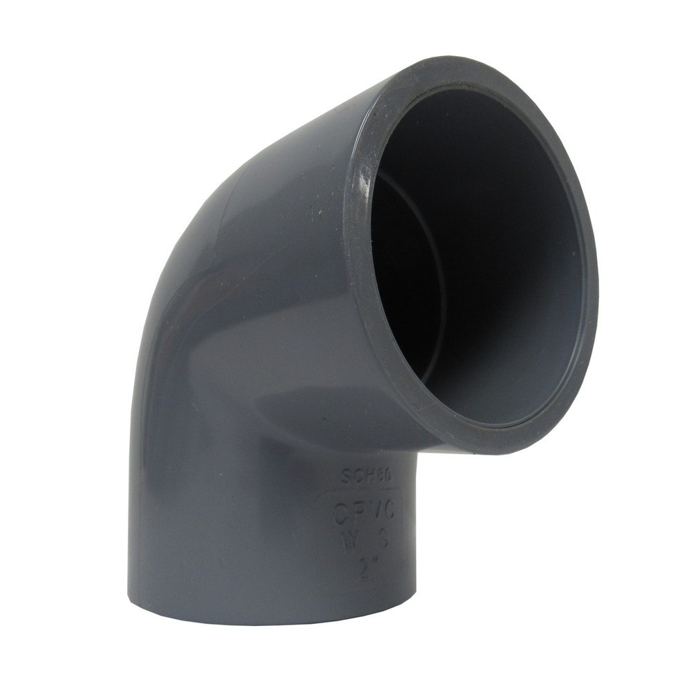 New Sch 80 CPVC 1” 90 Degree Elbow Socket Connect