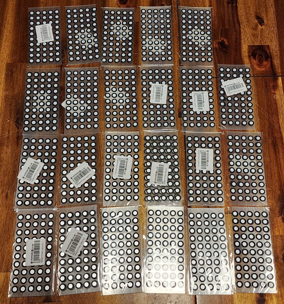 115x Sheets 3D Scanner Marking Positioning Point 3D Reference Adhesive Dots READ