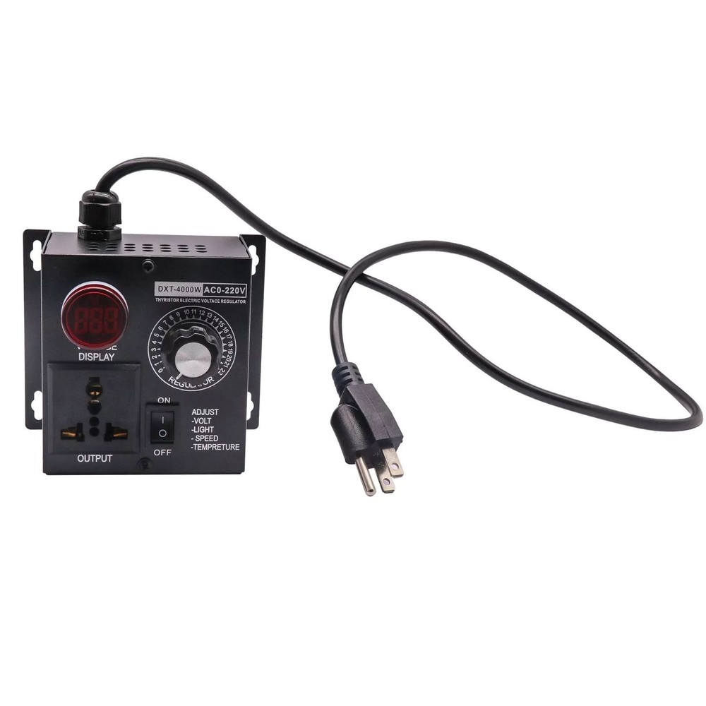 AC 110V/220V Input Voltage Electronic Voltage Regulator Fan Speed Controller