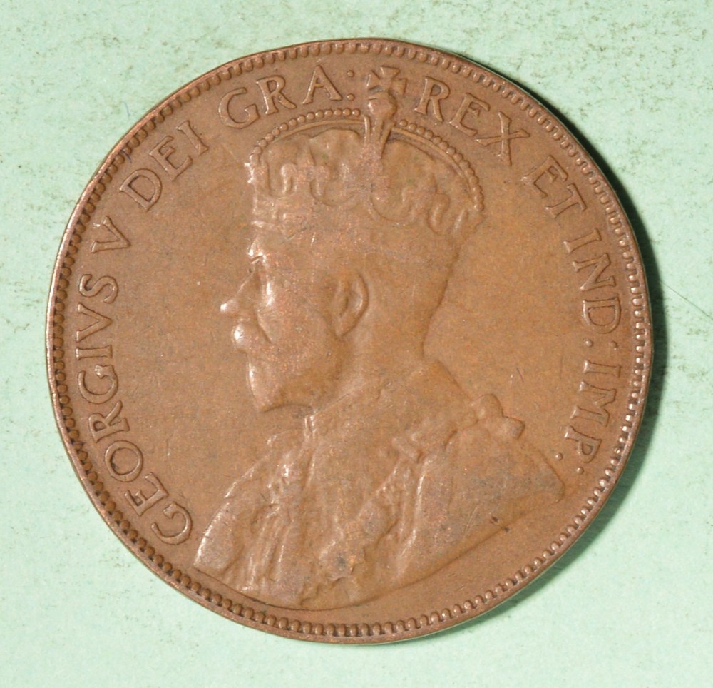 1929 - Newfoundland Large Cent - INV#D171
