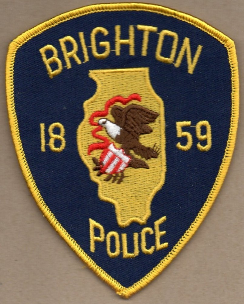 Brighton (IL) PD Police Patch