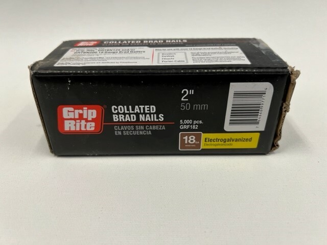 Grip Rite 2" Collated Brad Nails