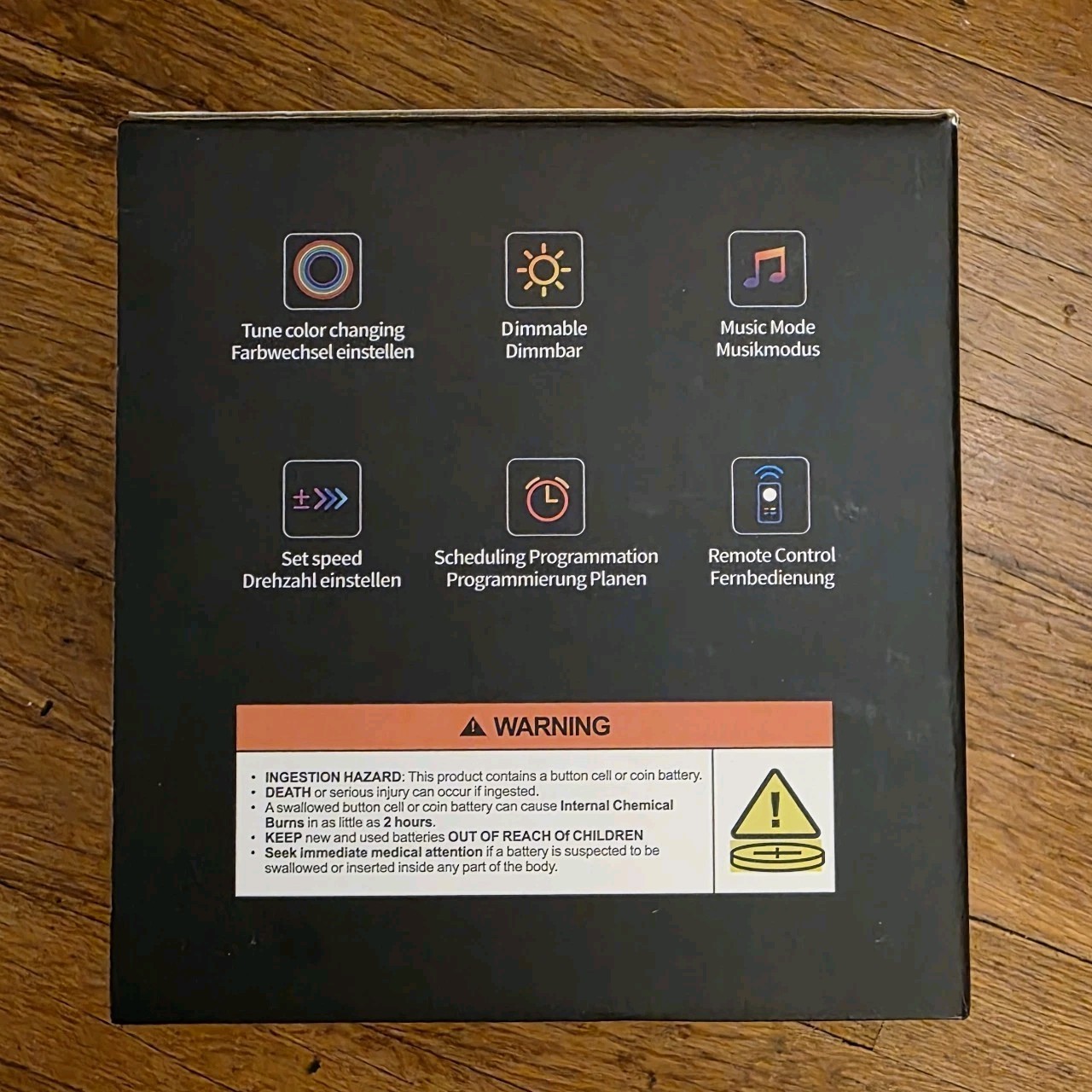 Smart RGB C9 Xmas/Holiday Lights 66FT 100 LED Outdoor App Control w/ Timer IP65