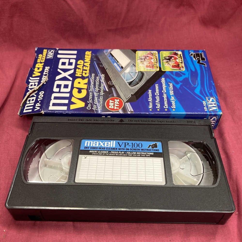 Maxell VP-100 Head Cleaner