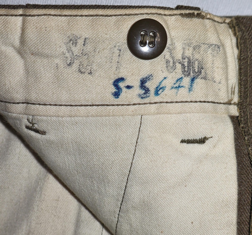 ORIGINAL POST WWII WOOL FIELD TROUSERS