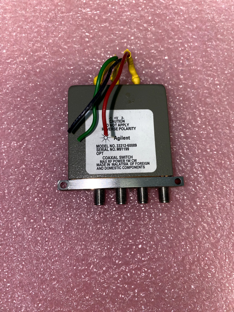 Agilent 33312-60009 Coaxial Switch