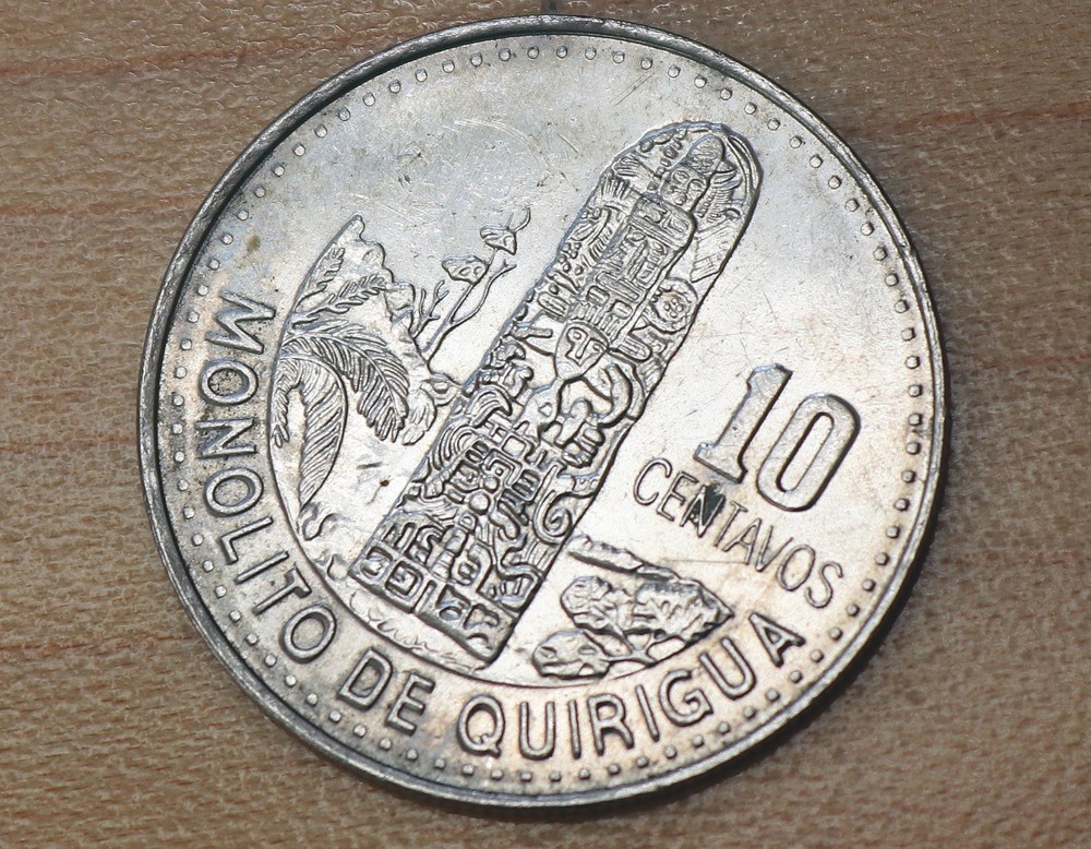 2010 Guatemala 10 Centavos