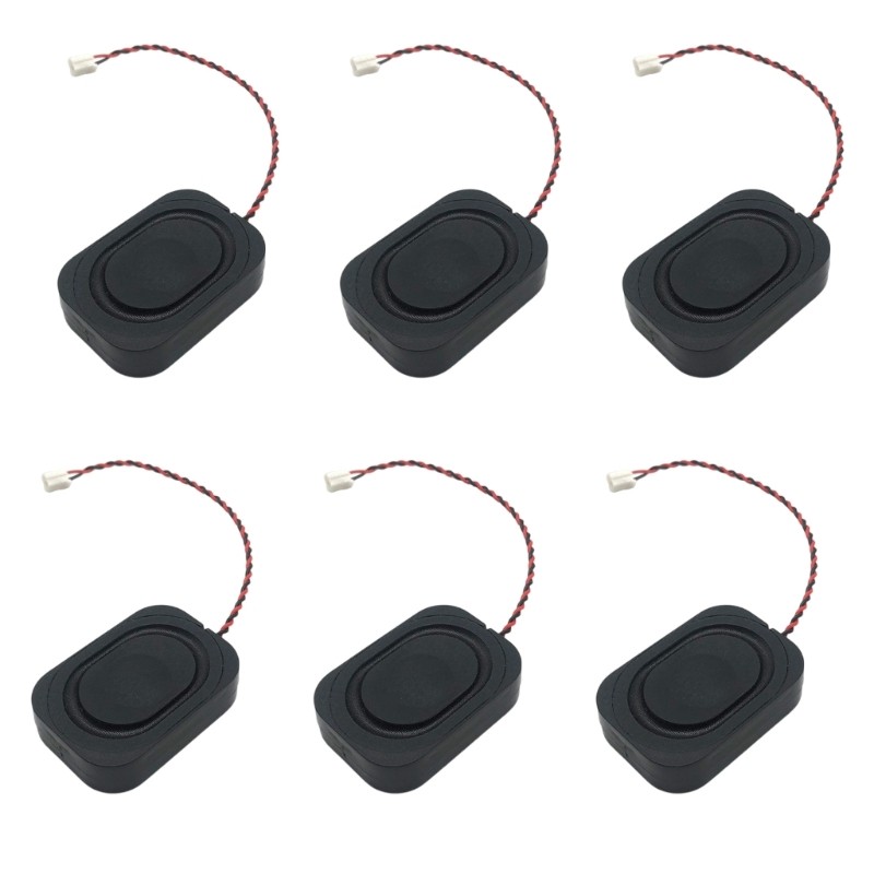 6xCavity Speaker Internal Type 8Ω 2W Loudspeaker for Notebook Computer