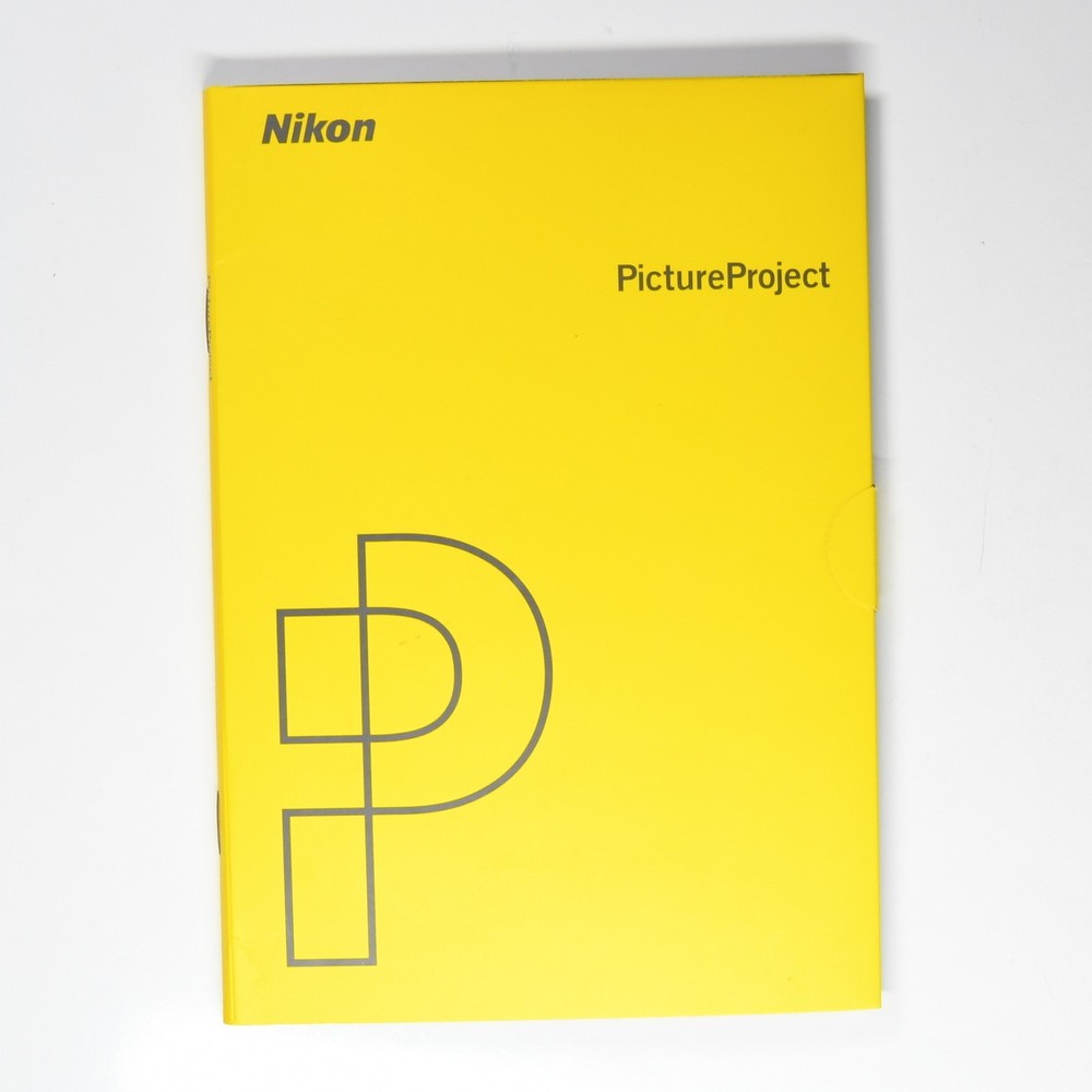 Nikon PictureProject 1.0 Windows & Mac Program CD & Reference Manual Discs 2004