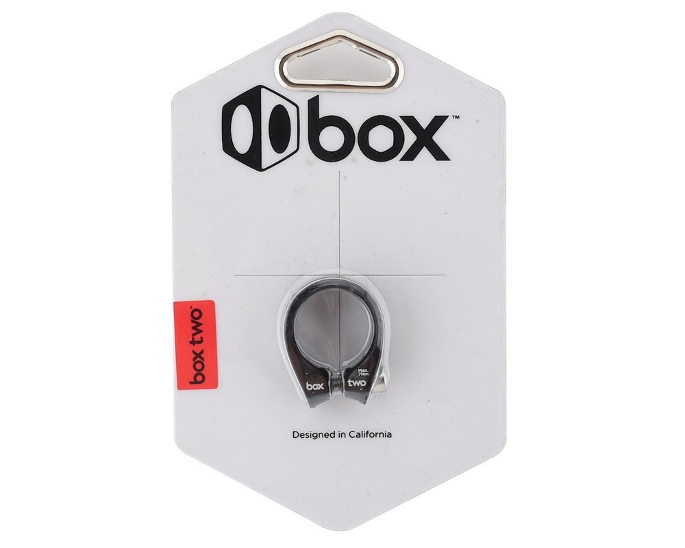 Box Two Fixed Seat Clamp (Black)