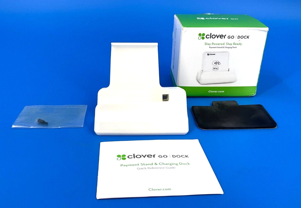First Data Clover Go Reader Dock Stand STCK-457BT-DOCK ✅❤️️✅❤️️  New Open Box