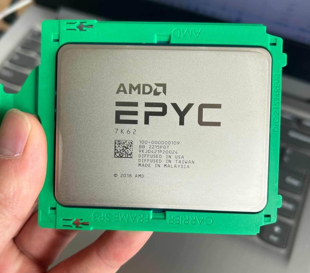 (unlocked) AMD EPYC 7K62 2.60GHz 48Core 96 Threads 192MB 240W CPU Processor