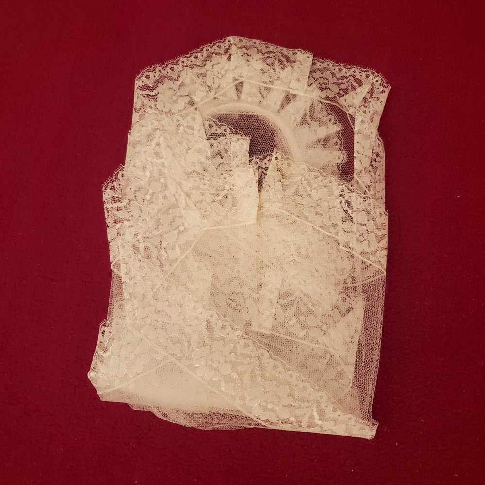 Vintage White Communion Veil