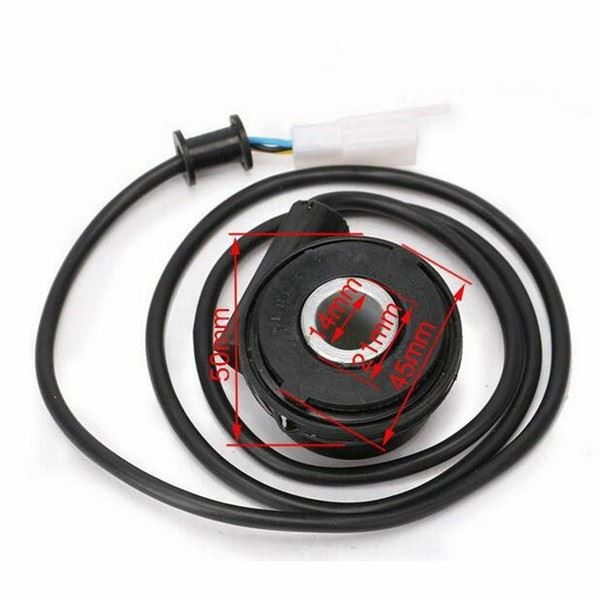Moto Digital Odometer Speedometer KPH Sensor Cable 3 Wires