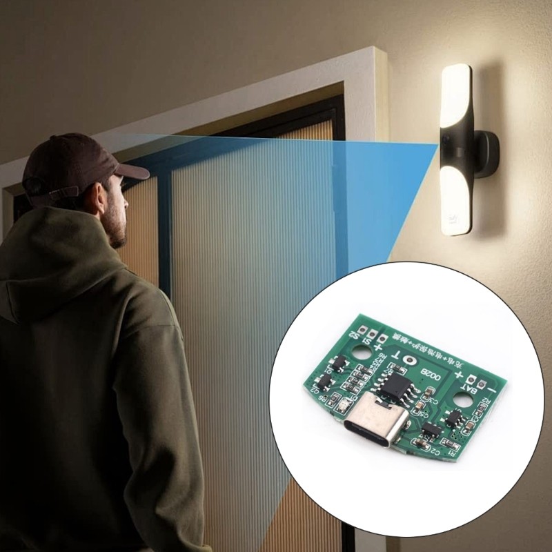 Functionality Stepless Dimming LED Circuit Module Board for Type C Desk Lamp