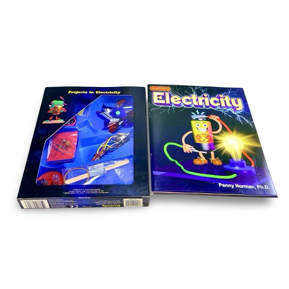 ScienceWiz Electricity Kit Penny Norman PhD Educational Science Set Complete