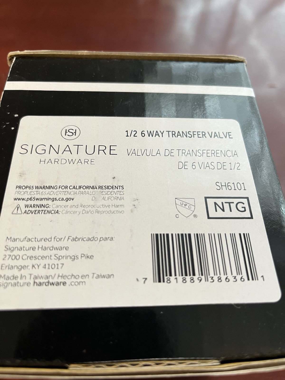 Signature Hardware SH6101 6101 Series 1/2" 3-Way In-Wall Diverter Rough-In Valve