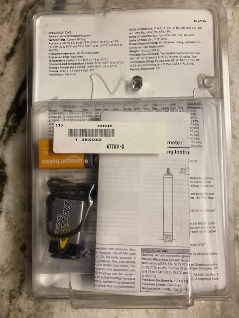 digital manometer