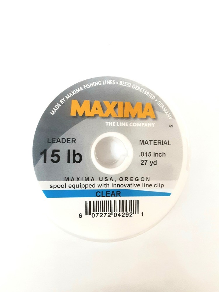 Maxima Leader 27yd Spool Clear